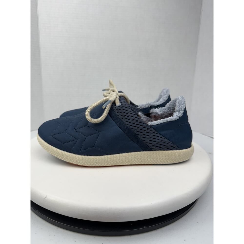 OluKai Mahiki‎ Moonlit Blue Ocean Womens Size 8 Slip On Comfort Shoes 20477-7E7E